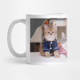 couple cute cats Mug